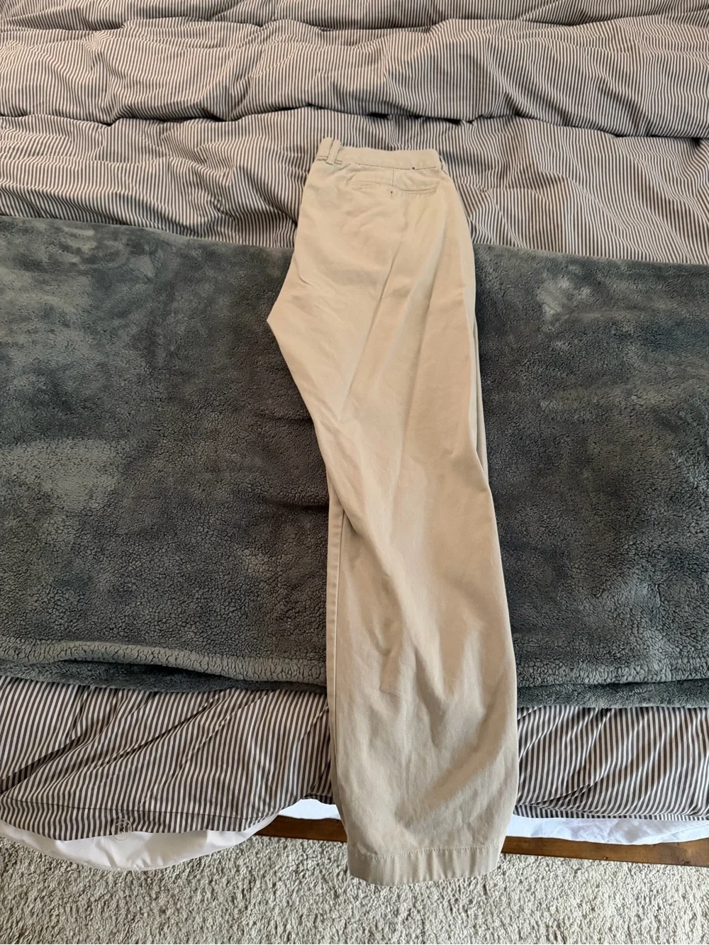 J. Crew Men's Light Beige Chino Pants